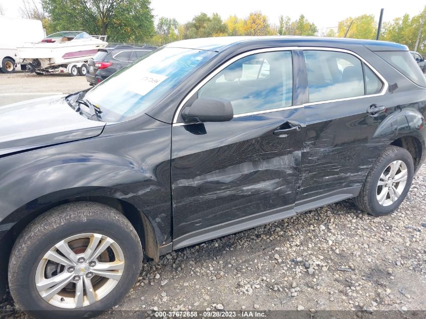 2014 CHEVROLET EQUINOX LS - 2GNFLEEKXE6381175