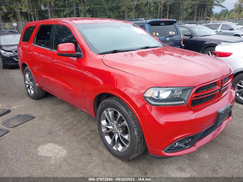 2014 DODGE DURANGO SXT - 1C4RDHAG6EC481884