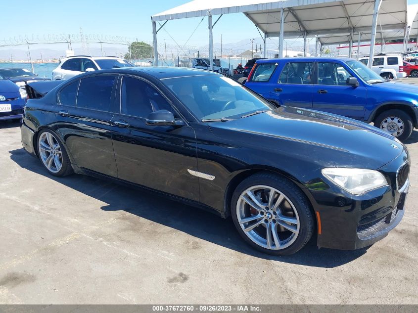 2013 BMW 7 SERIES 740I WBAYA6C53DC995160