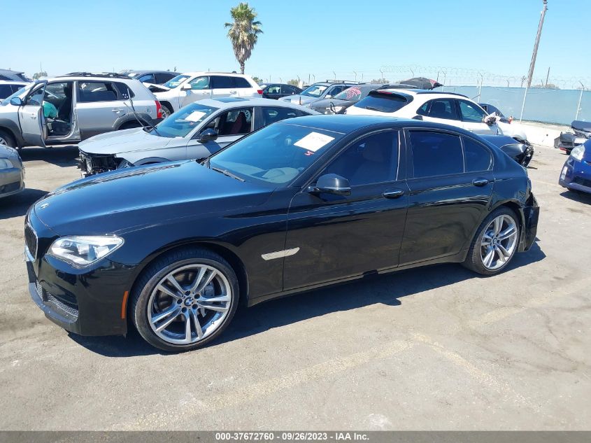 2013 BMW 7 SERIES 740I WBAYA6C53DC995160
