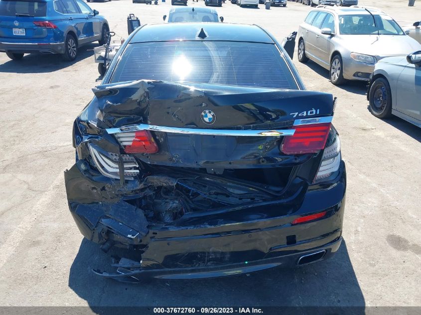 2013 BMW 7 SERIES 740I WBAYA6C53DC995160