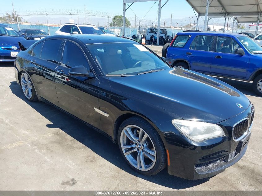 2013 BMW 7 SERIES 740I - WBAYA6C53DC995160