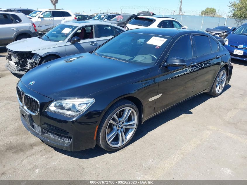 2013 BMW 7 SERIES 740I WBAYA6C53DC995160