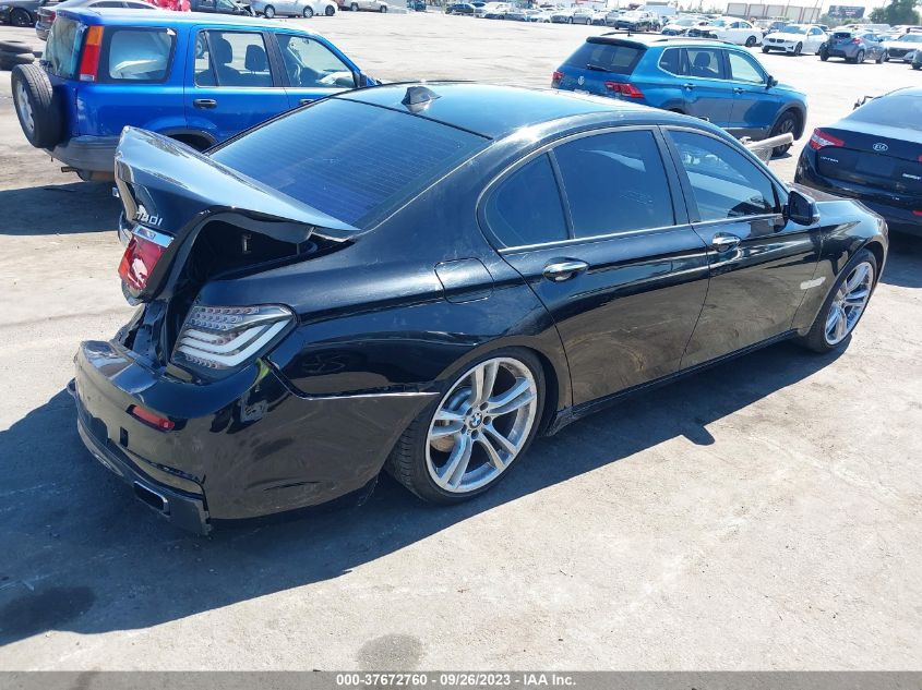 2013 BMW 7 SERIES 740I WBAYA6C53DC995160