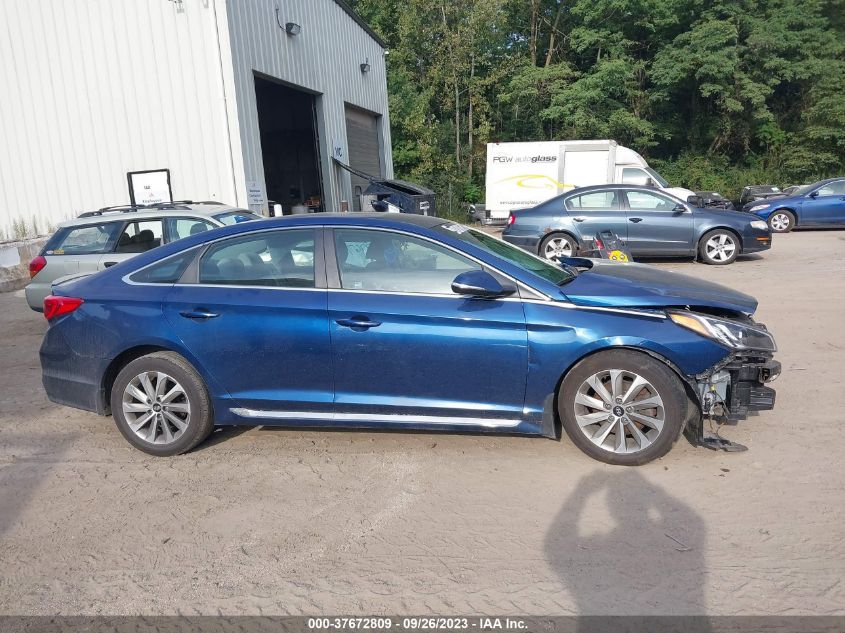 2017 HYUNDAI SONATA SPORT - 5NPE34AF3HH556020