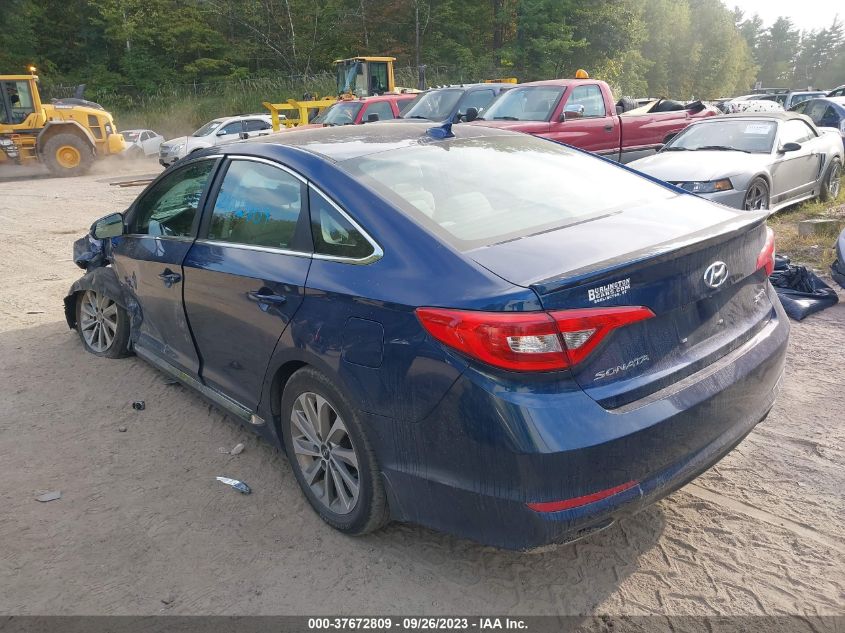 2017 HYUNDAI SONATA SPORT - 5NPE34AF3HH556020