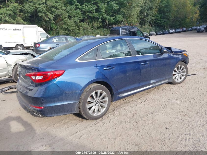 2017 HYUNDAI SONATA SPORT - 5NPE34AF3HH556020