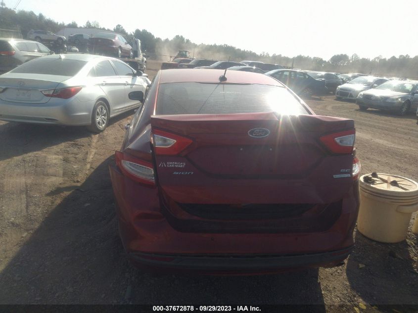 2013 FORD FUSION SE - 3FA6P0HR4DR105290