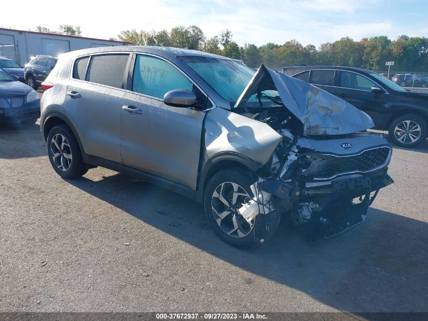 Lot #2525407636 2020 KIA SPORTAGE LX salvage car