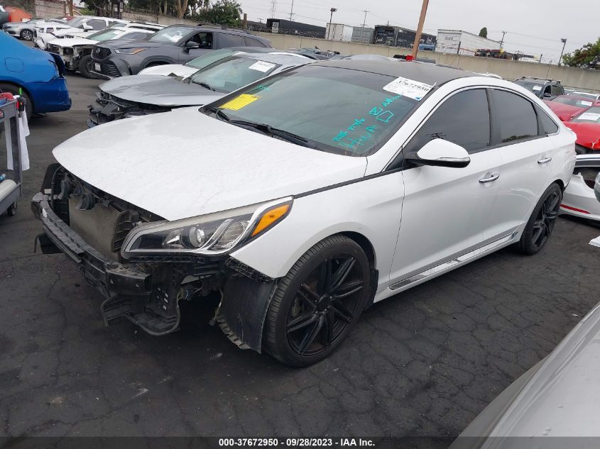 2015 HYUNDAI SONATA 2.4L SPORT - 5NPE34AF4FH237478