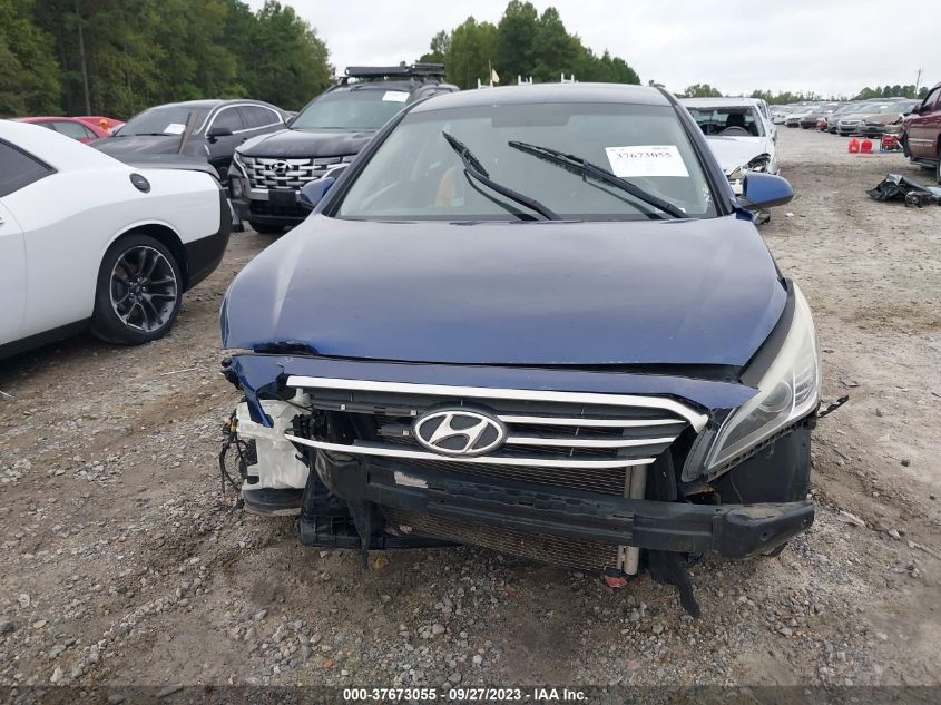 2015 HYUNDAI SONATA 2.4L SE - 5NPE24AF9FH122040