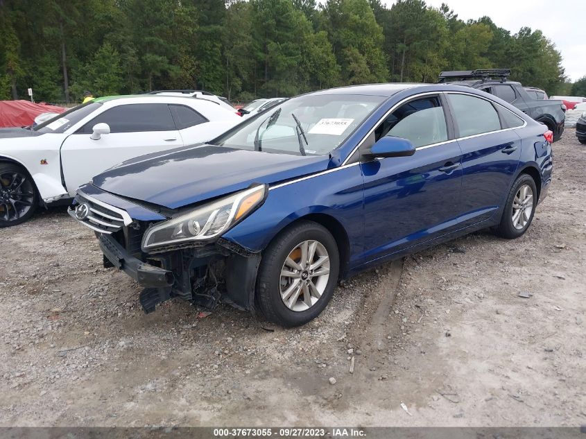 2015 HYUNDAI SONATA 2.4L SE - 5NPE24AF9FH122040