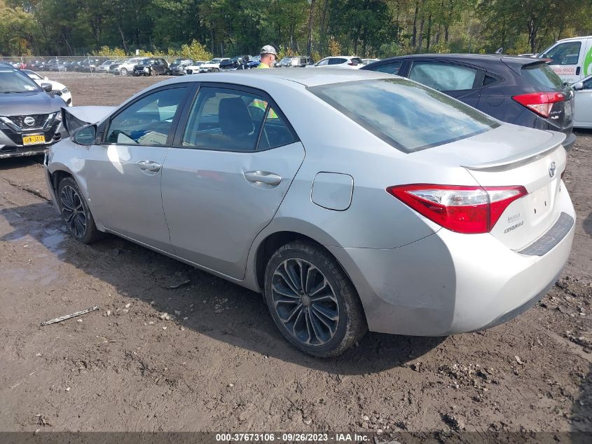 2014 TOYOTA COROLLA S - 2T1BURHE6EC103986