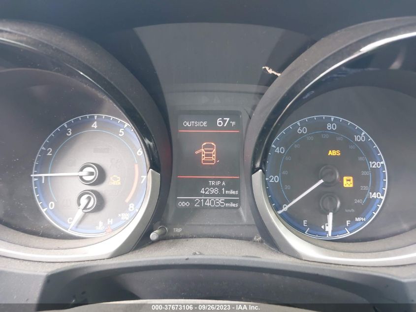 2014 TOYOTA COROLLA S - 2T1BURHE6EC103986