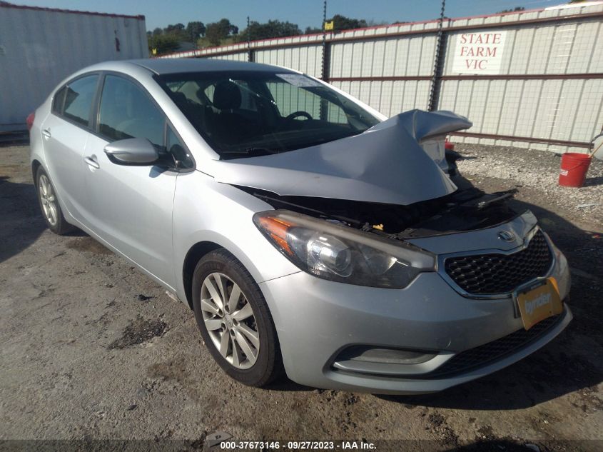2015 KIA FORTE LX - KNAFX4A63F5326514