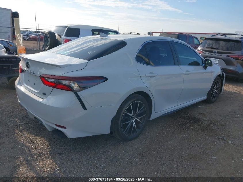 2023 TOYOTA CAMRY SE/SE NIGHTSHADE - 4T1G11AK4PU162729