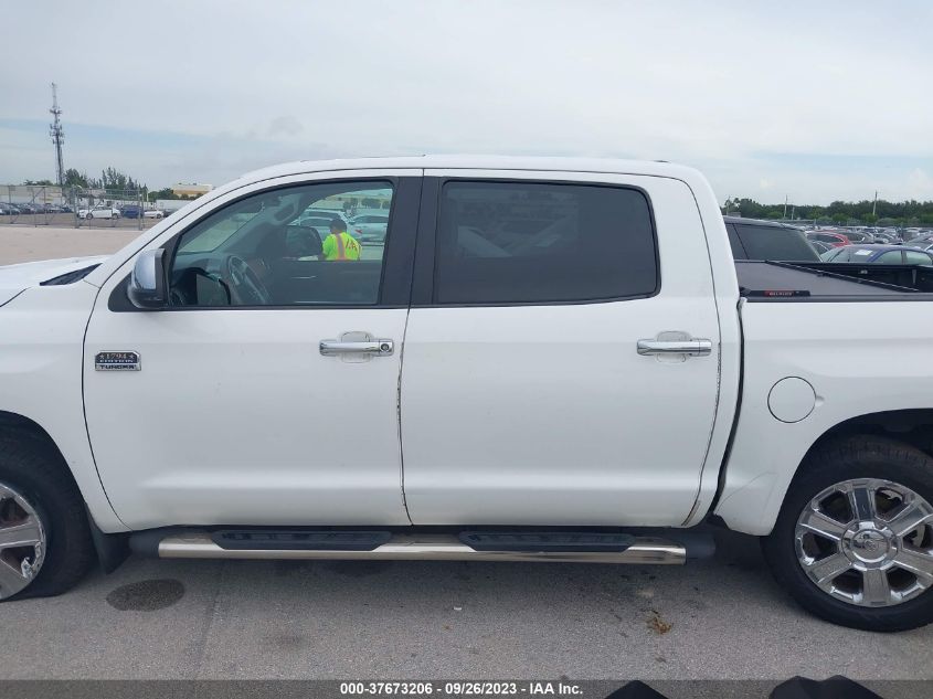 2015 TOYOTA TUNDRA 4WD TRUCK PLATINUM/1794 5TFAW5F1XFX431042