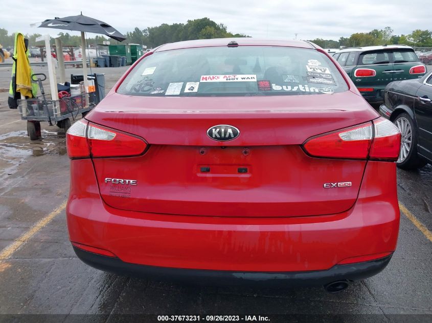 2014 KIA FORTE EX - KNAFX4A8XE5089228