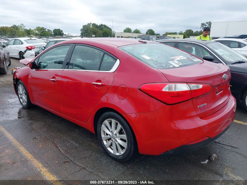 2014 KIA FORTE EX - KNAFX4A8XE5089228