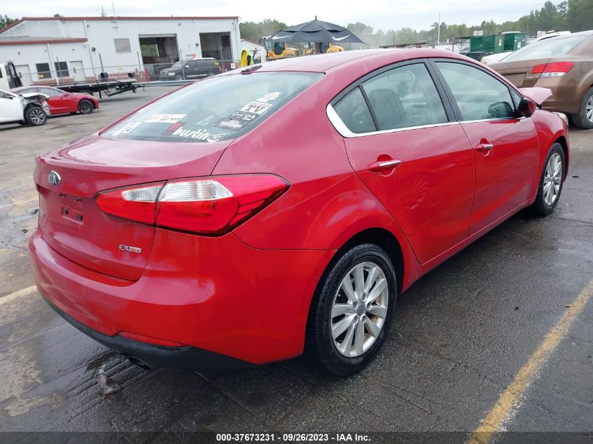 2014 KIA FORTE EX - KNAFX4A8XE5089228