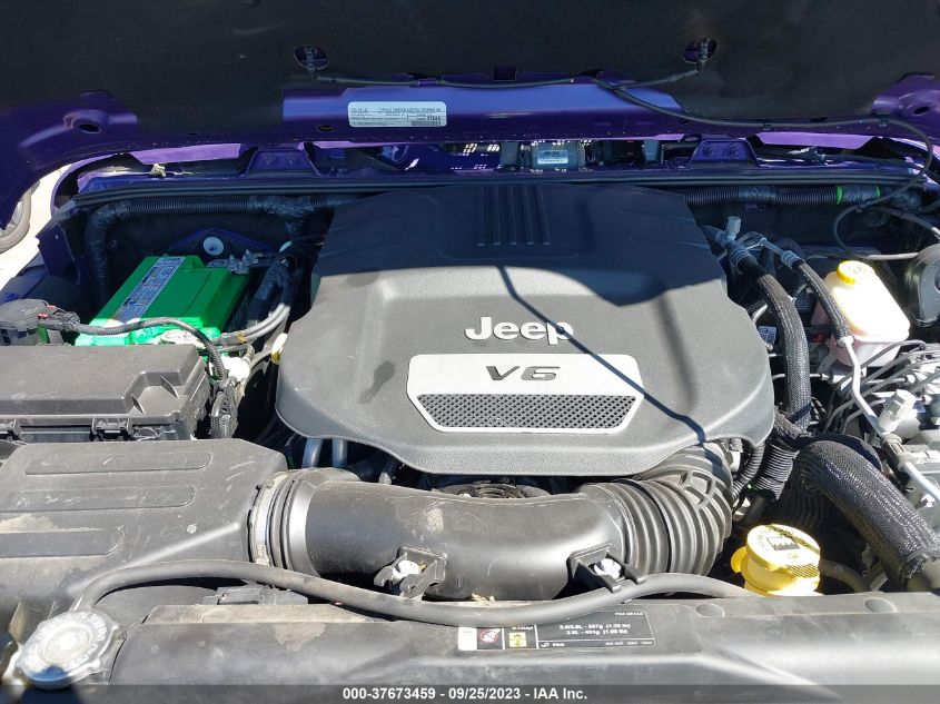 2018 JEEP WRANGLER JK UNLIMITED SAHARA 1C4BJWEG4JL907879