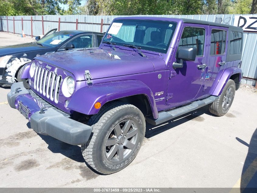 2018 JEEP WRANGLER JK UNLIMITED SAHARA 1C4BJWEG4JL907879