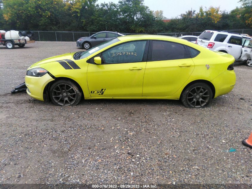 2013 DODGE DART RALLYE - 1C3CDFBH2DD134521