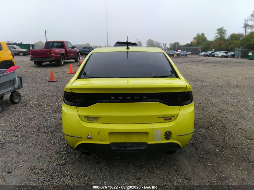 2013 DODGE DART RALLYE - 1C3CDFBH2DD134521