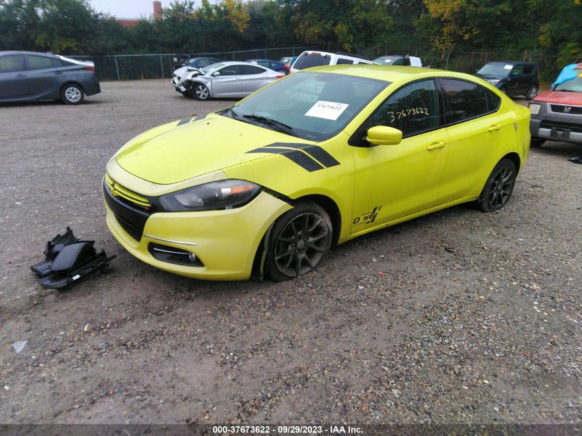 2013 DODGE DART RALLYE - 1C3CDFBH2DD134521