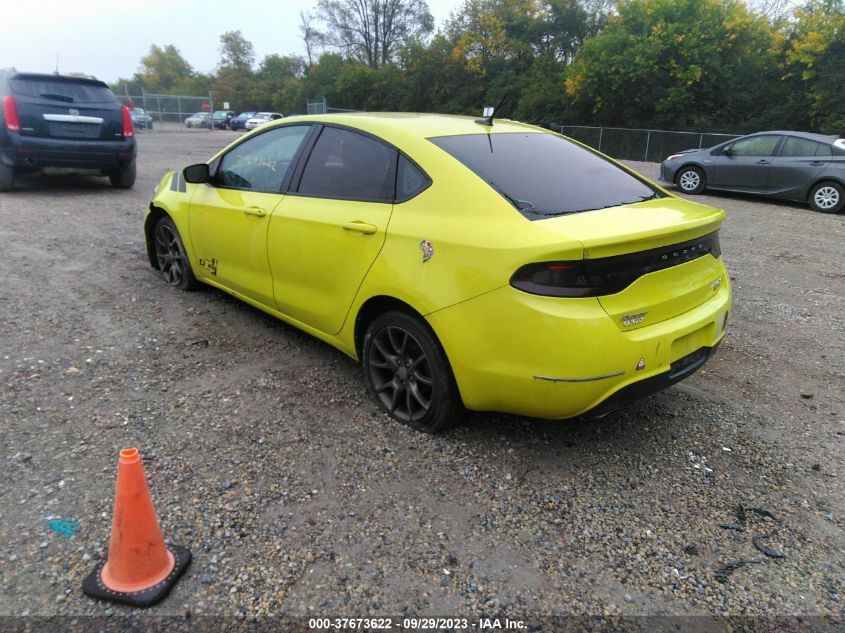 2013 DODGE DART RALLYE - 1C3CDFBH2DD134521
