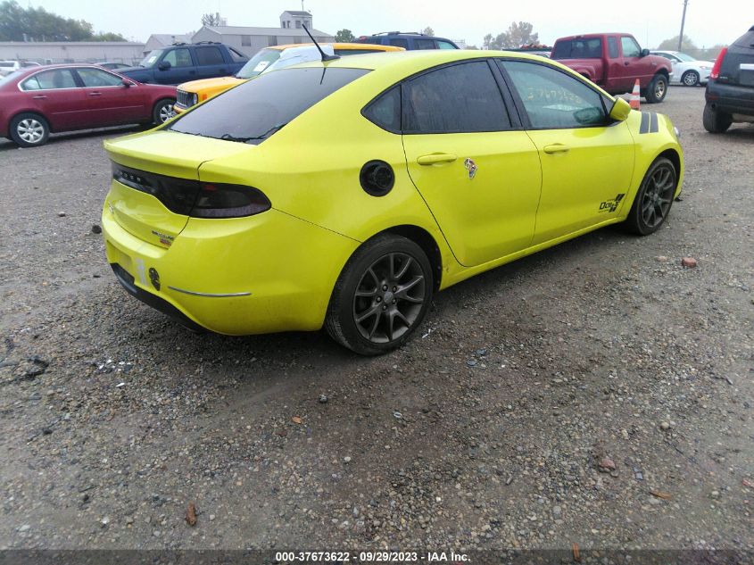 2013 DODGE DART RALLYE - 1C3CDFBH2DD134521
