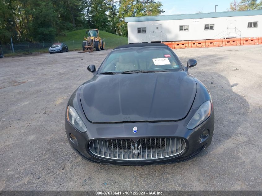 2014 MASERATI GRANTURISMO CONVERTIBLE ZAM45MMA7E0104582