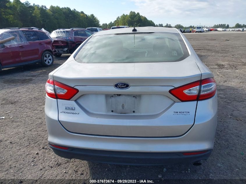 2015 FORD FUSION S - 3FA6P0G75FR231032