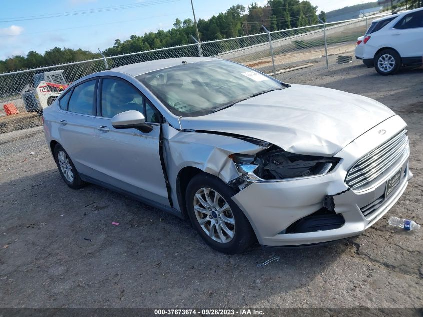 2015 FORD FUSION S - 3FA6P0G75FR231032