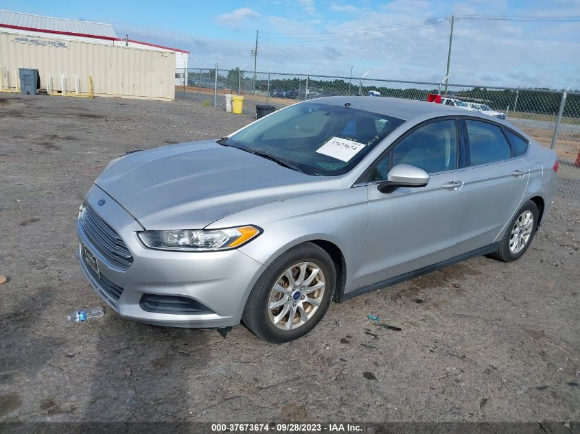 2015 FORD FUSION S - 3FA6P0G75FR231032