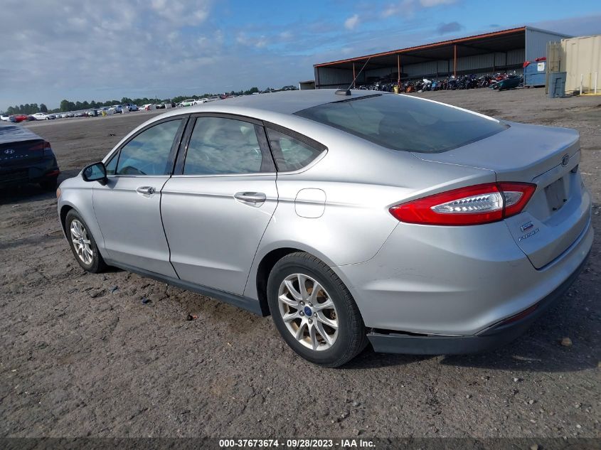 2015 FORD FUSION S - 3FA6P0G75FR231032