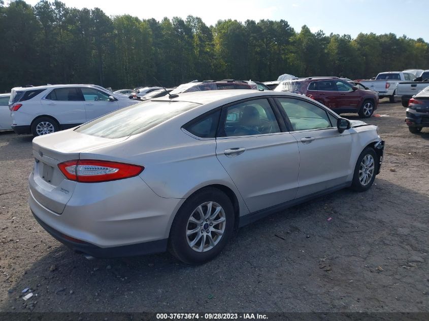 2015 FORD FUSION S - 3FA6P0G75FR231032