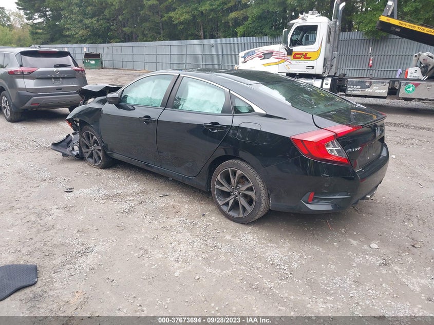 VIN 2HGFC2F88KH584853 2019 HONDA CIVIC SEDAN SPORT