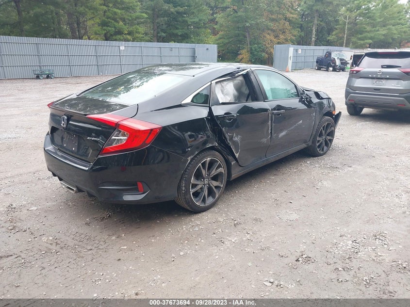VIN 2HGFC2F88KH584853 2019 HONDA CIVIC SEDAN SPORT