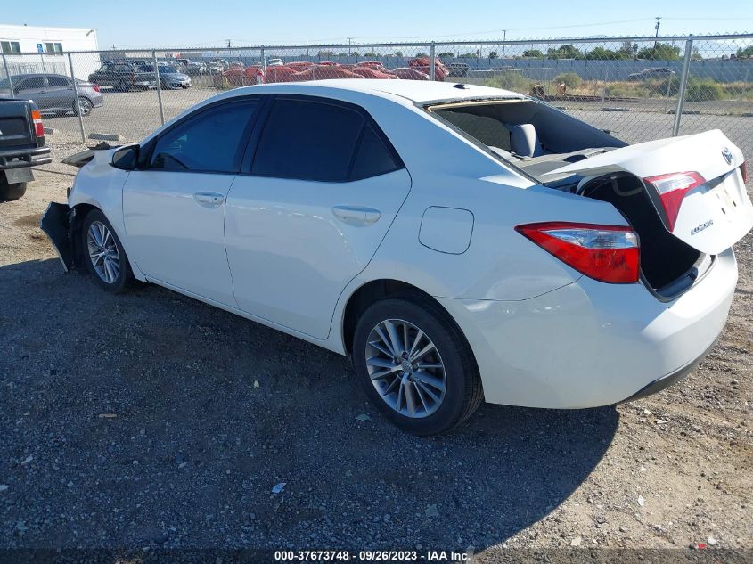 2014 TOYOTA COROLLA L/LE/S/S PLUS/LE PLUS - 5YFBURHE8EP018194