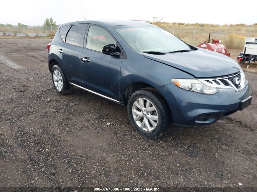 2013 NISSAN MURANO S - JN8AZ1MW2DW312391