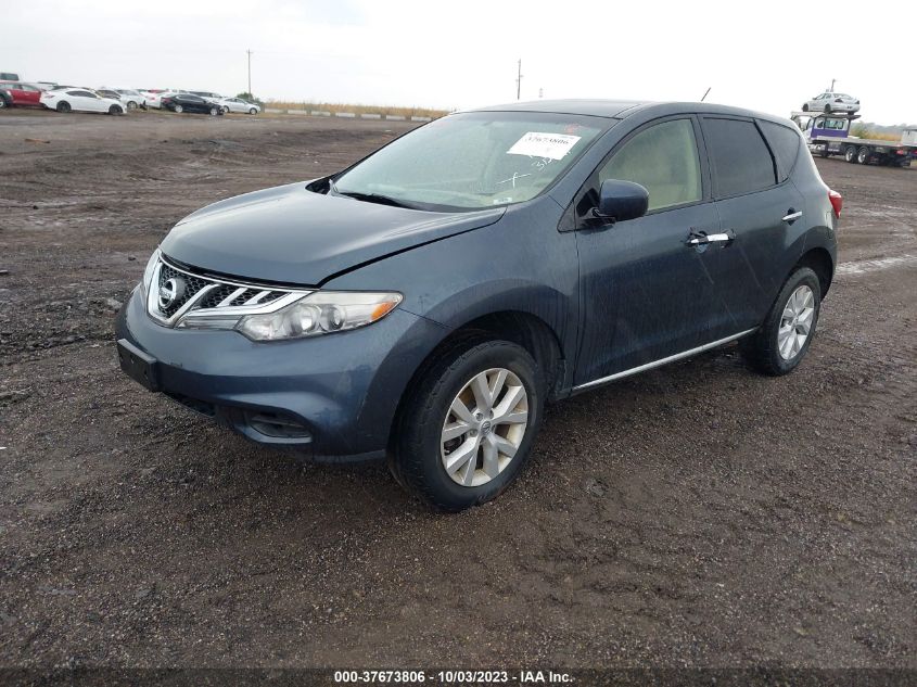 2013 NISSAN MURANO S - JN8AZ1MW2DW312391