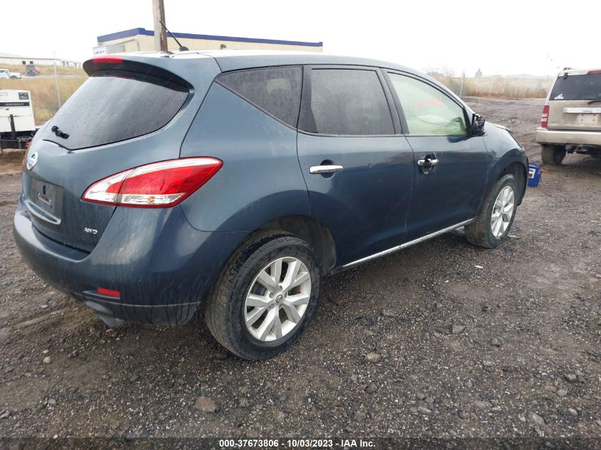 2013 NISSAN MURANO S - JN8AZ1MW2DW312391