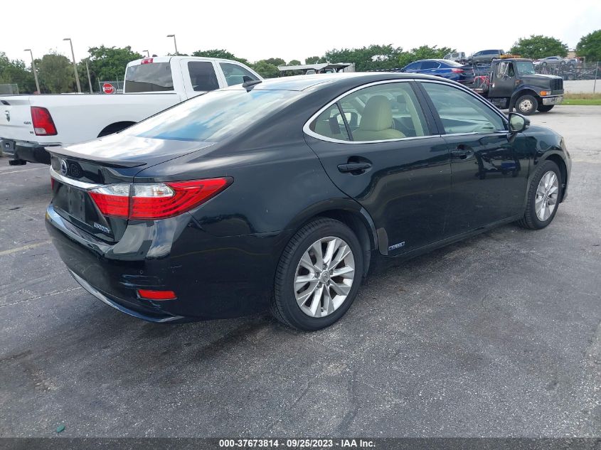 2014 LEXUS ES 300H HYBRID JTHBW1GG3E2054872