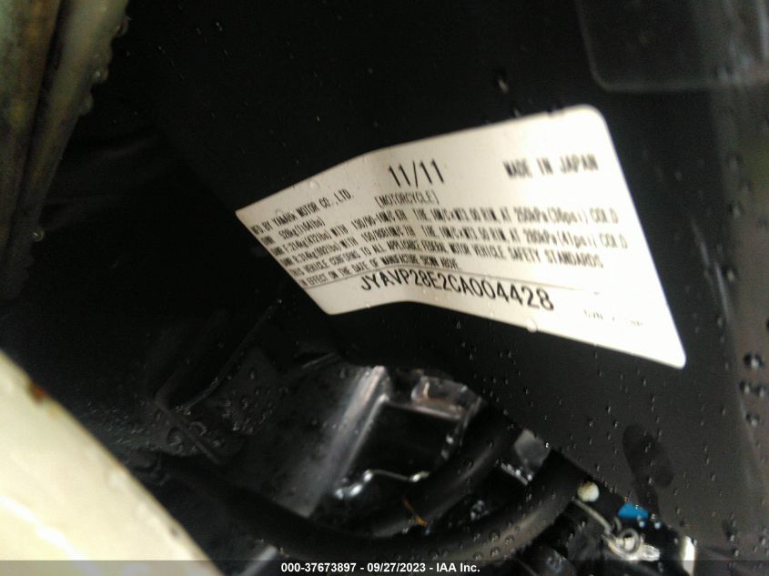2012 YAMAHA XV1700 AS/ATS JYAVP28E2CA004428