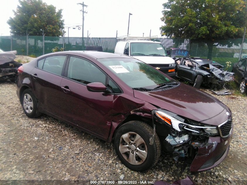 2017 KIA FORTE LX - 3KPFK4A76HE126017