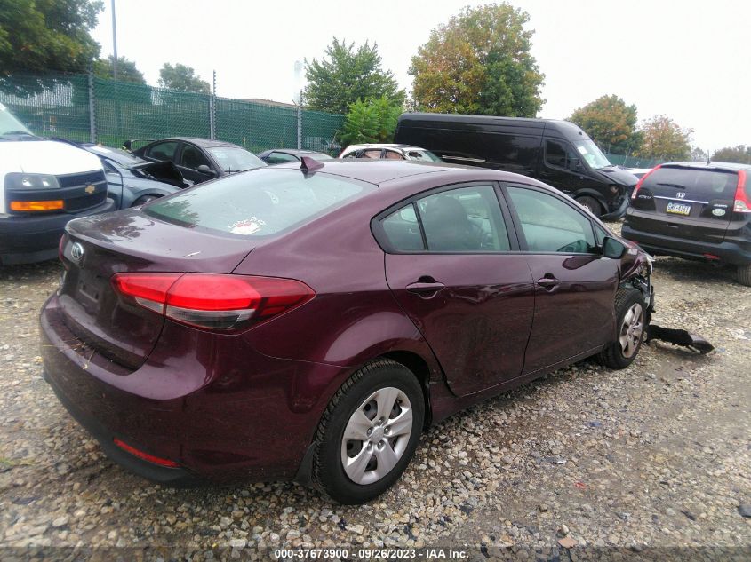 2017 KIA FORTE LX - 3KPFK4A76HE126017