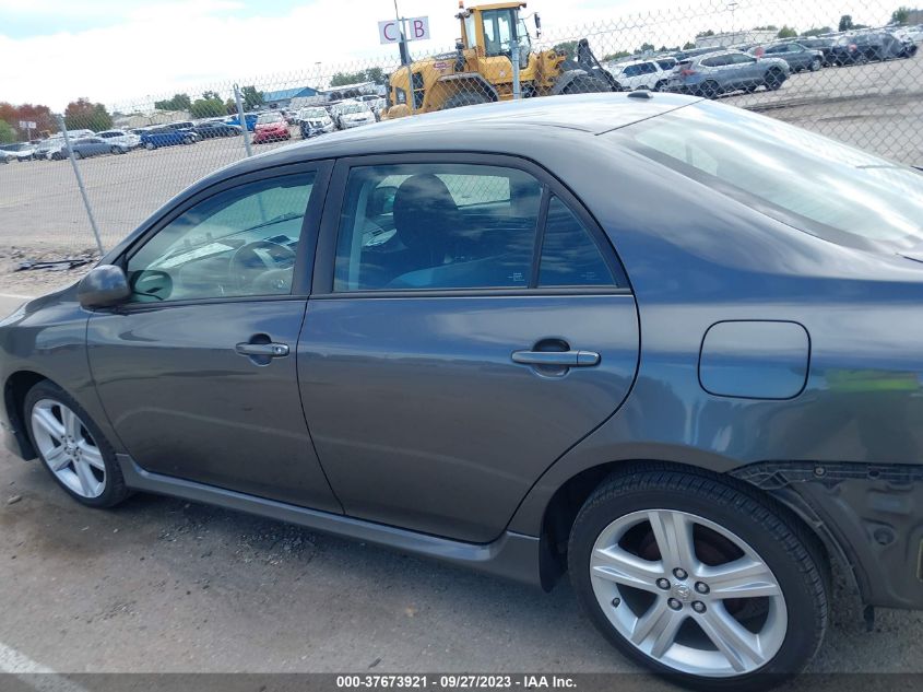 2013 TOYOTA COROLLA S - 2T1BU4EE5DC076382