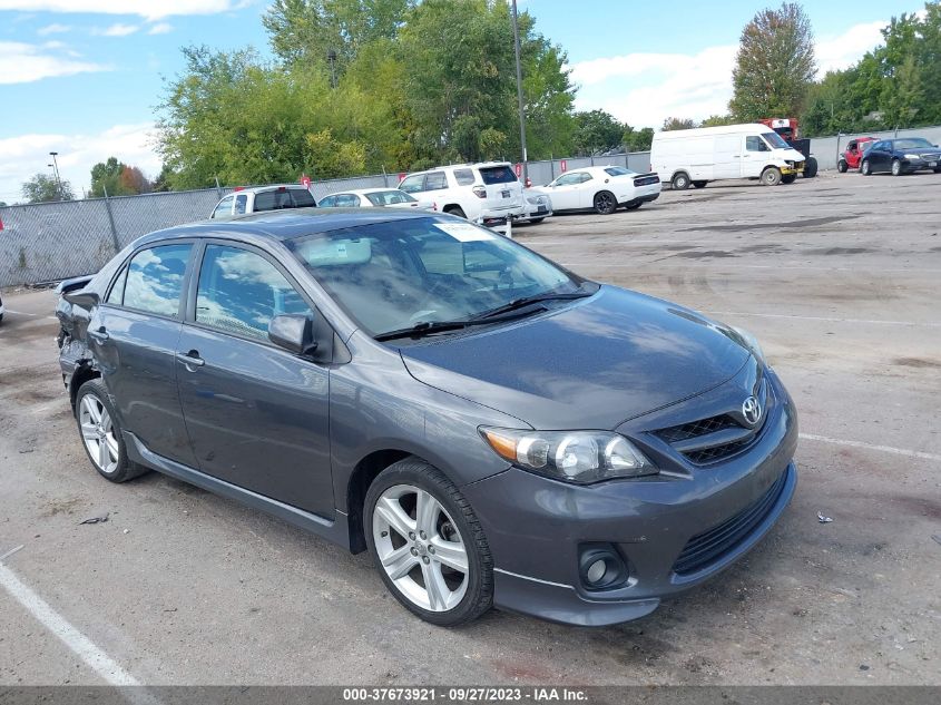 2013 TOYOTA COROLLA S - 2T1BU4EE5DC076382