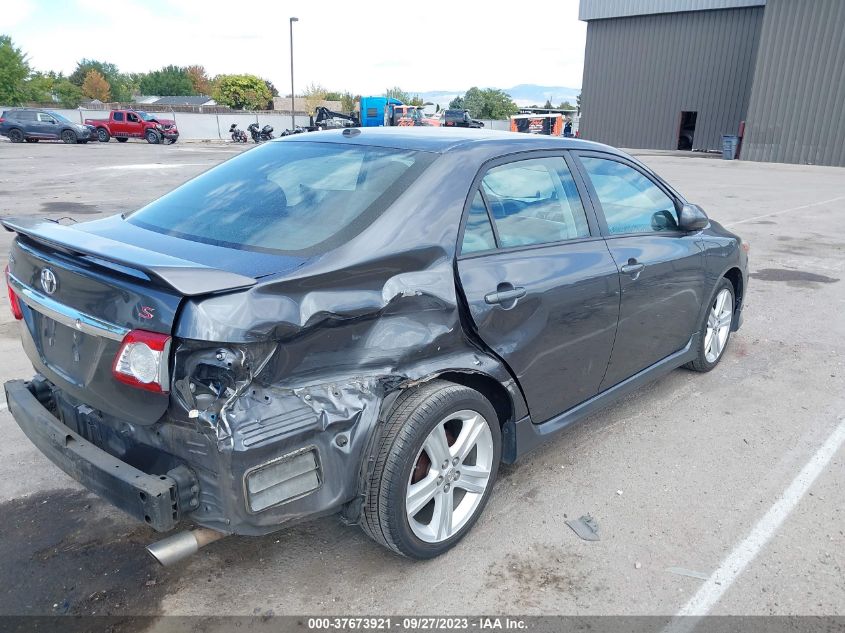 2013 TOYOTA COROLLA S - 2T1BU4EE5DC076382